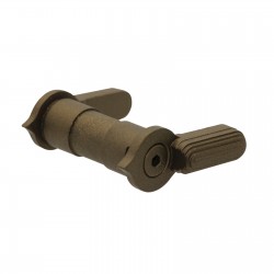 AR-15 Dual Safety Selector Lever - Cerakote Burnt Bronze